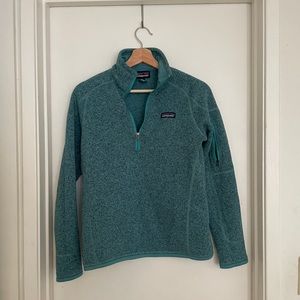Patagonia Women's Better Sweater® 1/4-Zip Fleece - Teal
